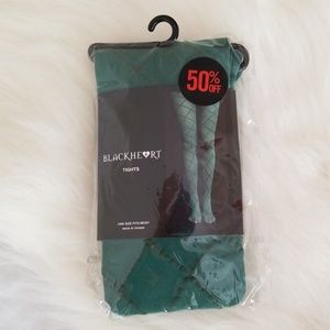 Green Opaque Halloween Tights